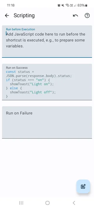 HTTP Request Shortcuts